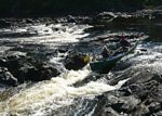 Darryl and Rosa Running Big Graveyard Rapid
